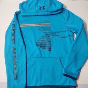 Under Armour Cold Gear Loose Hoodie Blue YMD